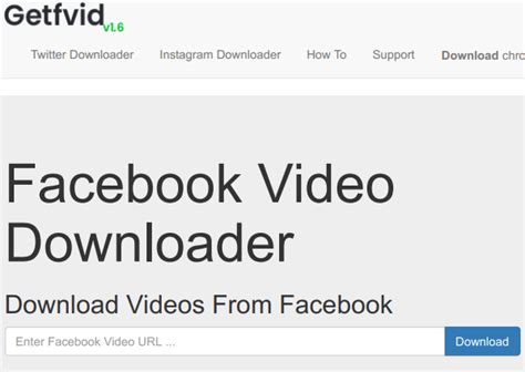 getvid fb|Facebook Video Downloader .